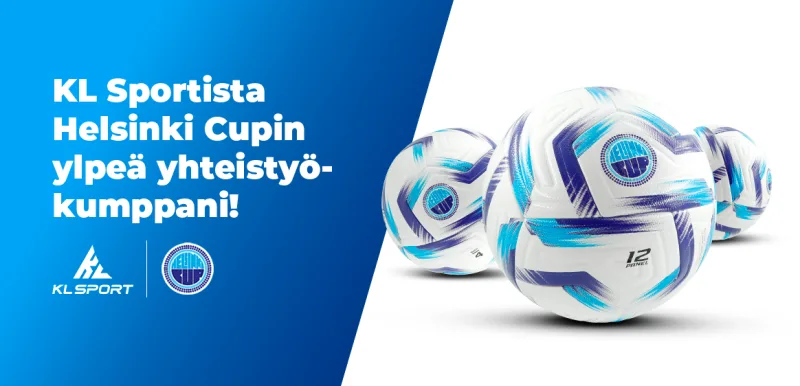 KL Sportista Helsinki Cupin ylpeä yhteistyökumppani